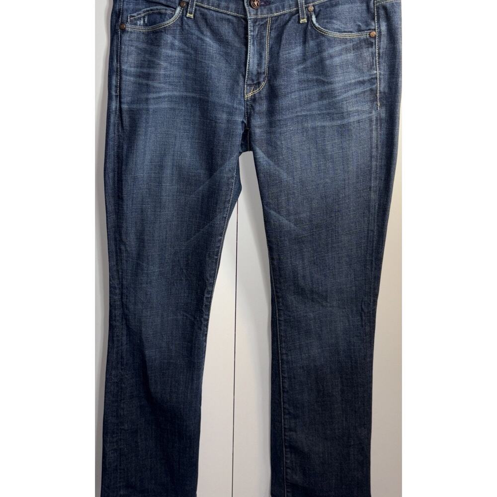 Rich And Skinny - Women Dark Straight Leg Jeans, Size 28